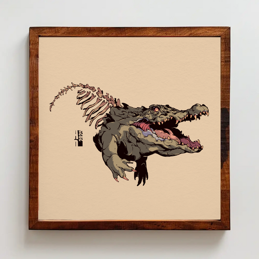 Croc | Art Print