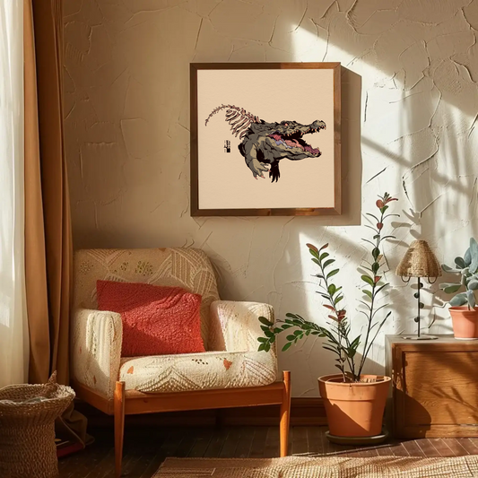 Croc | Art Print