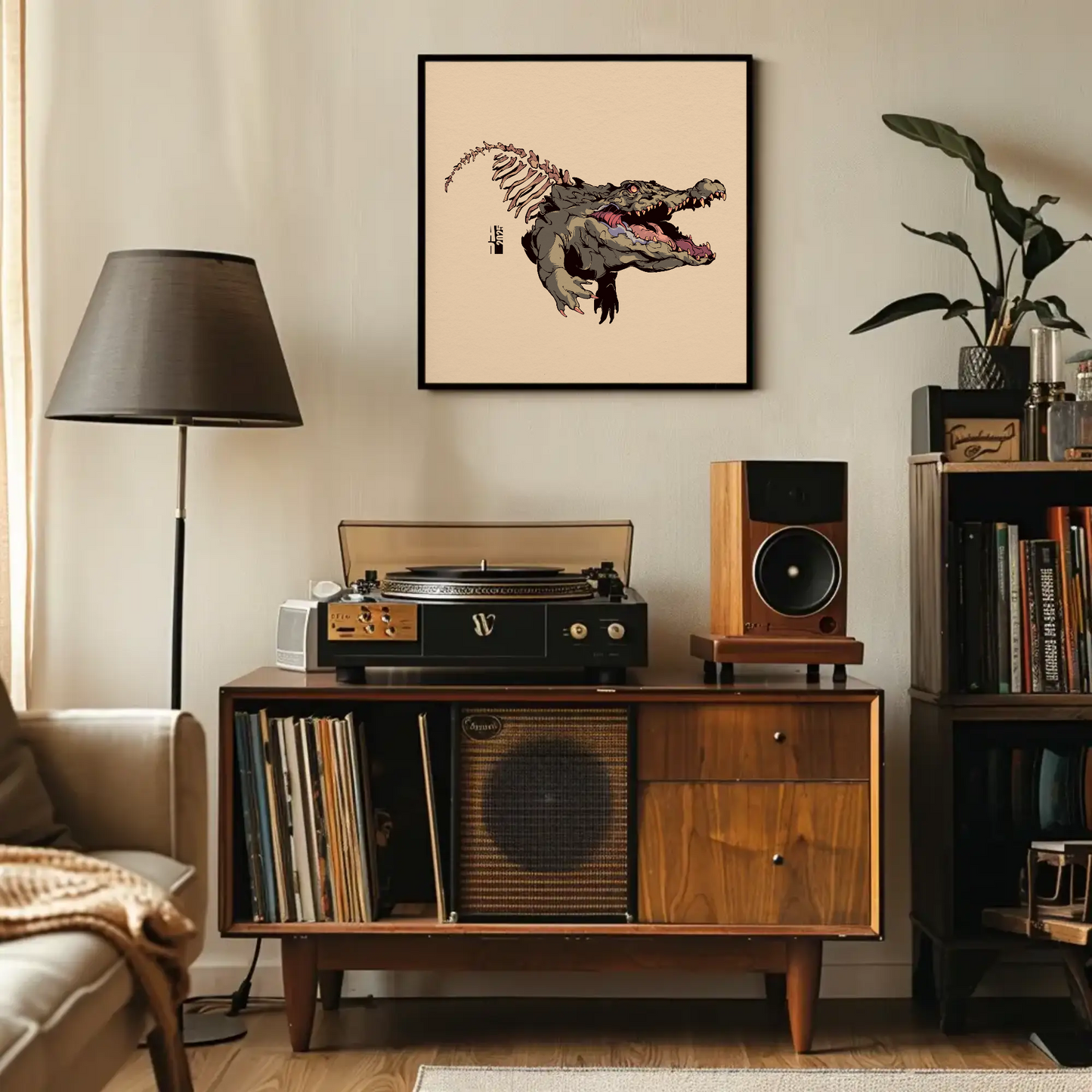 Croc | Art Print