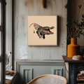 Croc | Art Print